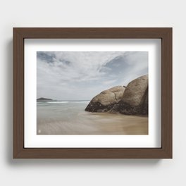 Rocky shore  Recessed Framed Print