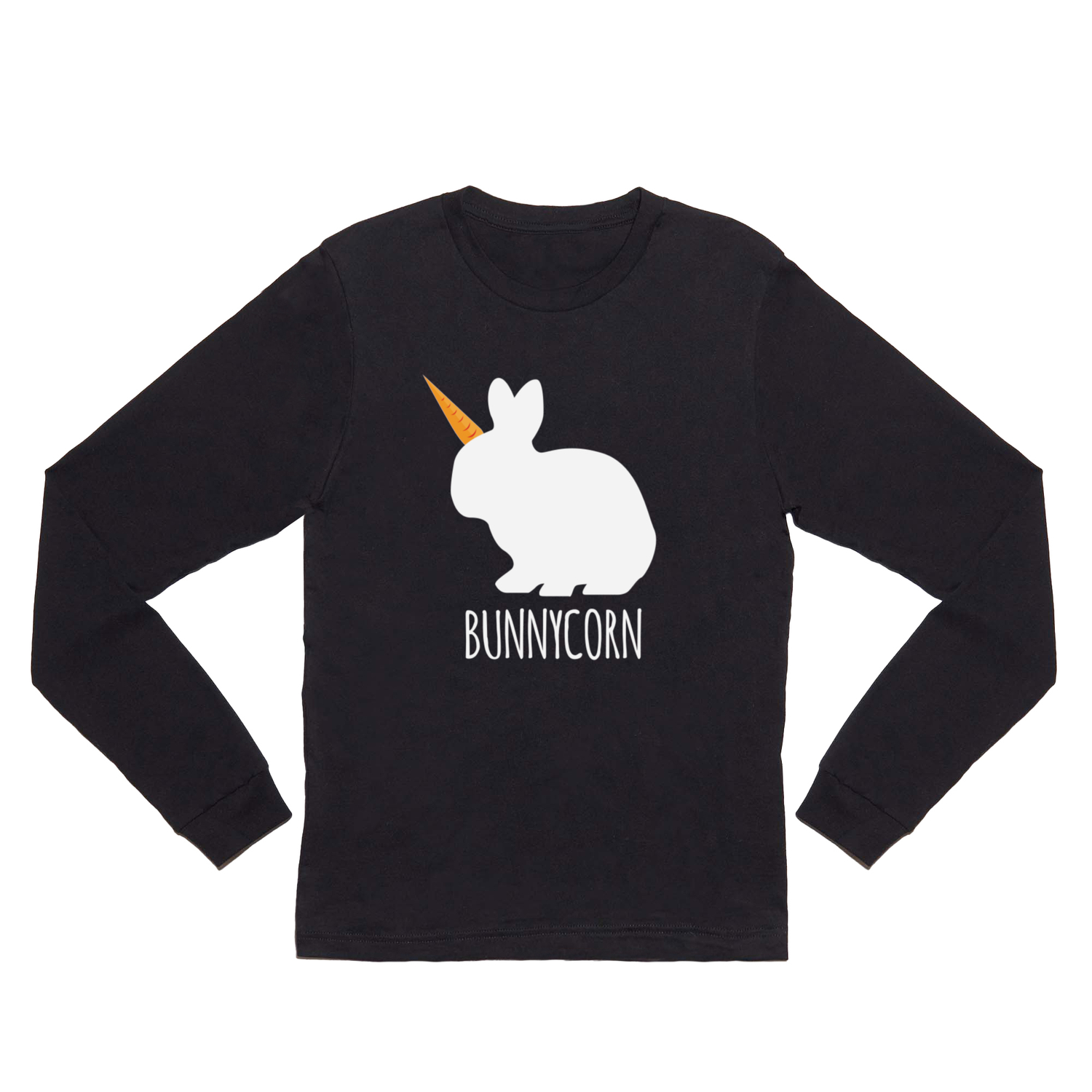 Funny Easter Sunday Gift Bunnycorn Unicorn Bunny Rabbit Long Sleeve T Shirt  by PNMerch | Society6