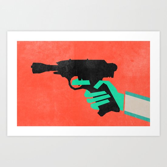 Shoot First (Greedo) Art Print