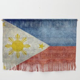 Philippines Grungy flag Wall Hanging