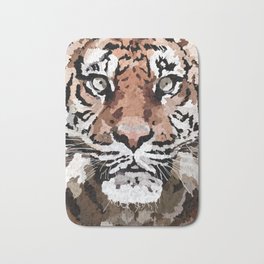 Tiger painting Bath Mat