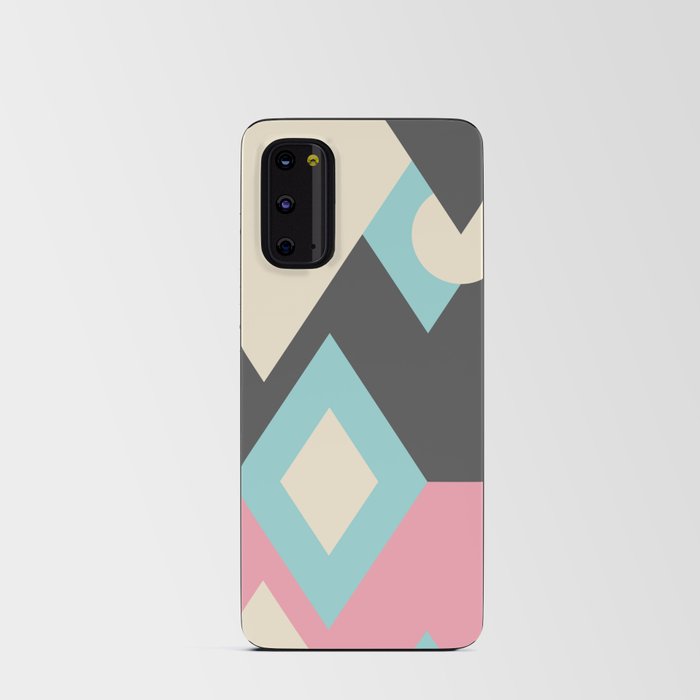 Geometric Minimalist Abstract 3 Android Card Case