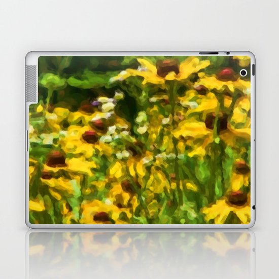 Wildflowers Painting Laptop & iPad Skin