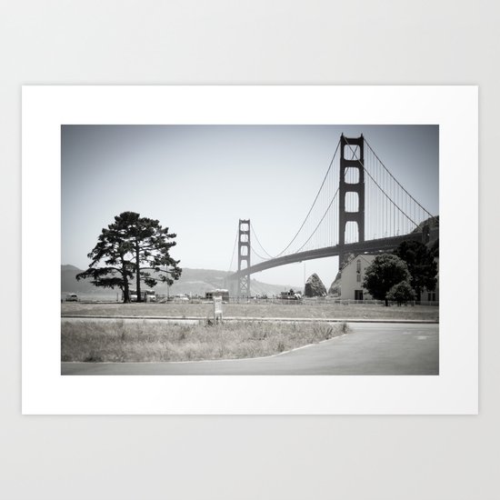 Golden Gate Bridge - San Francisco - EEUU Art Print
