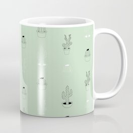 Cacti Coffee Mug | Illustration, Greenery, Green, Digital, Home, Plant, Homedecor, Cacti, Botanitcal, Cactus 