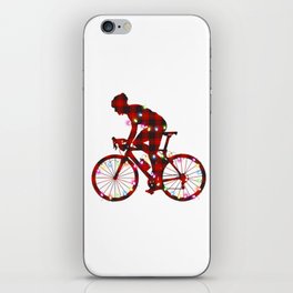 all i want for christmas is a new bicycle gift for cyclist iPhone Skin