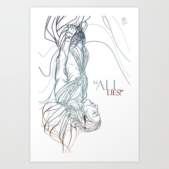 Loki II Art Print