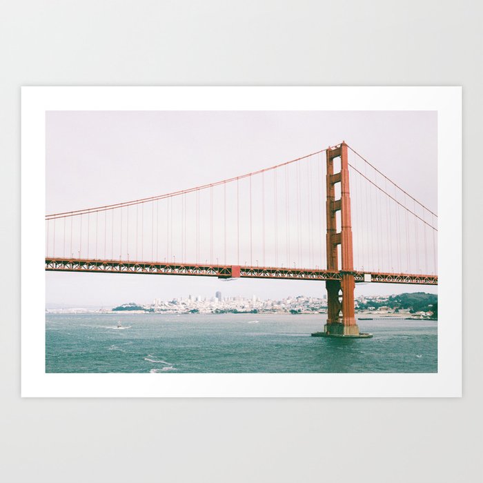 Golden Gate Bridge - San Francisco Art Print