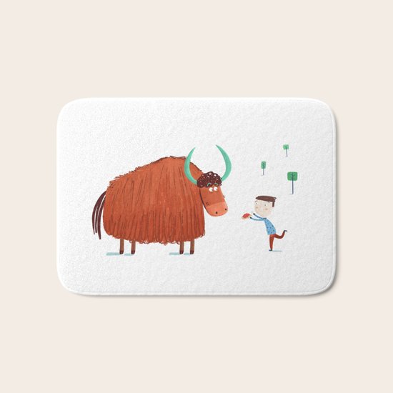 Hello! Bath Mat