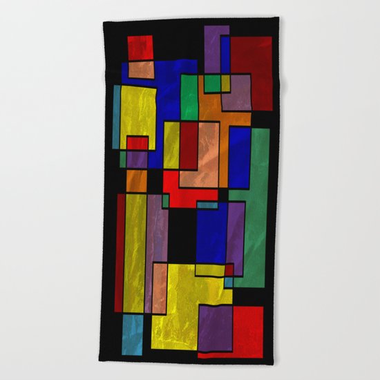 Abstract #316 Beach Towel