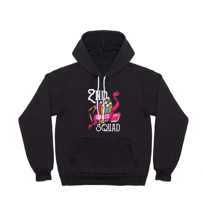 2nd Grade Squad Student Back To School Hoody