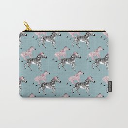Zebras Pattern Carry-All Pouch