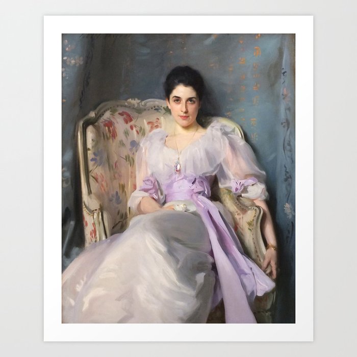 John Singer Sargent "Lady Agnew" Art Print