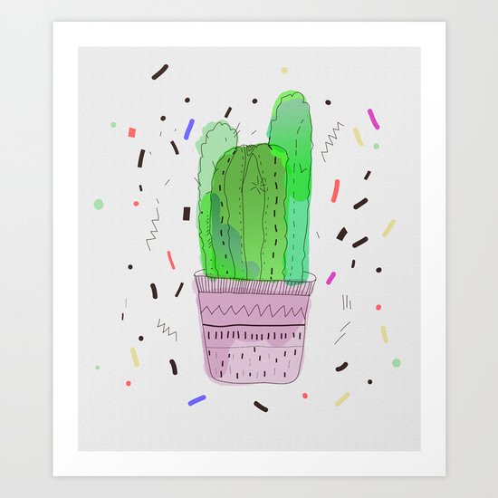 CACTUS CACTUS Art Print