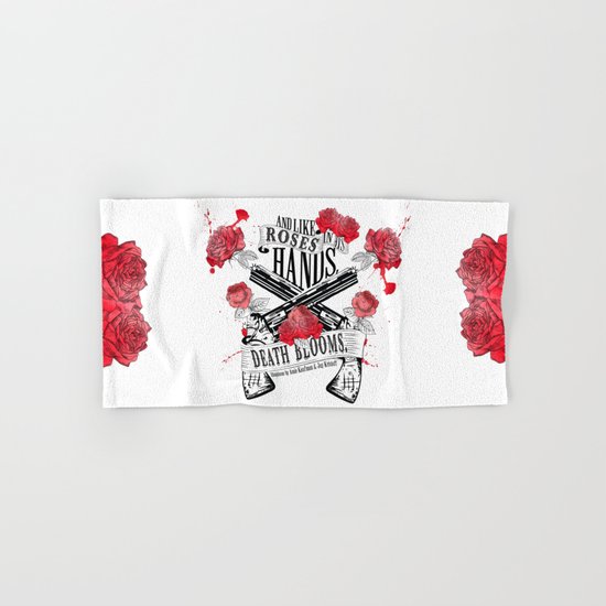 Illuminae - Death Blooms Hand & Bath Towel