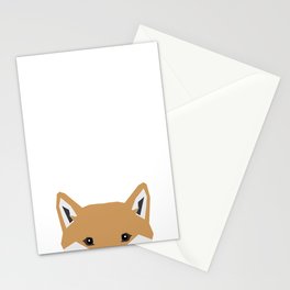 Shiba Inu peeking dog head pet art shibas unique pure breed gifts Stationery Card