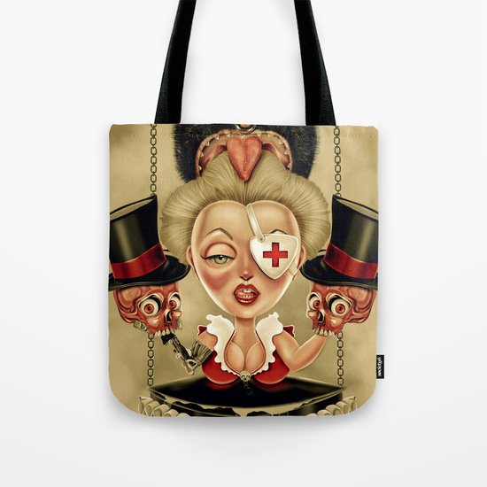 Hanging from Above Tote Bag