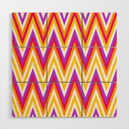 Chevron Pattern 1 Wood Wall Art