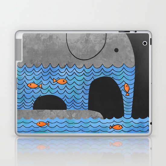 Thirsty Elephant Laptop & iPad Skin