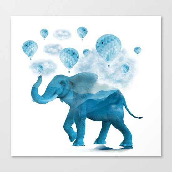 Ballon Maker Canvas Print