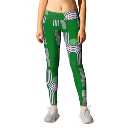 Sunny Green Arch Leggings