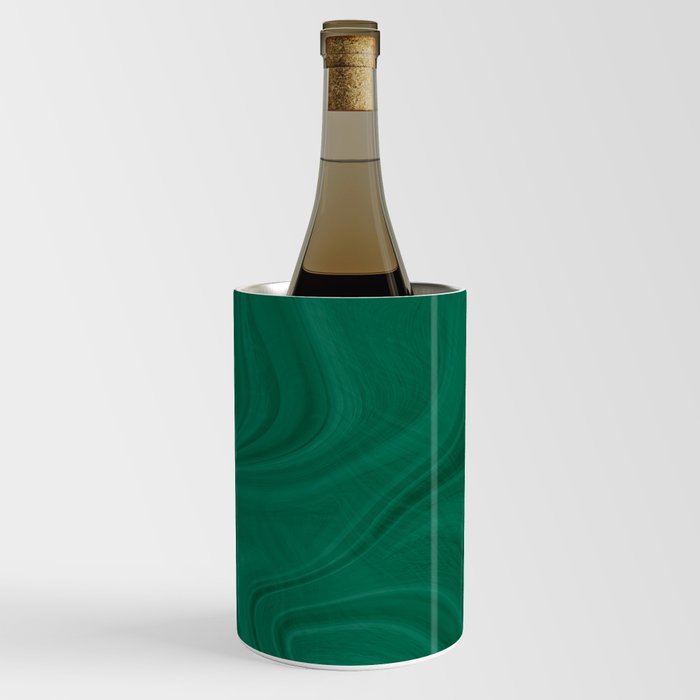 Swirl Marble (emerald green) Wine Chiller