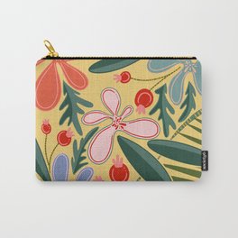 Yellow Flower pop Carry-All Pouch