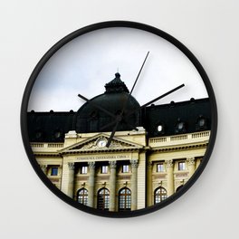 royal house building castle palace Wall Clock