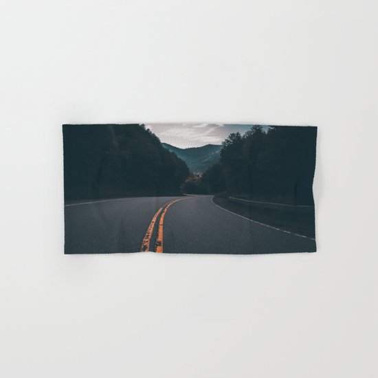 Road #Trees Hand & Bath Towel