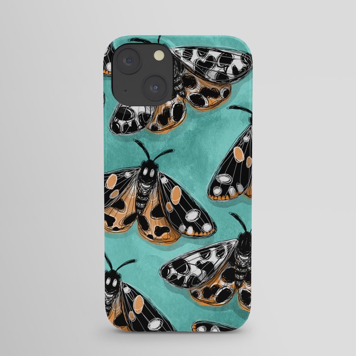 Tiger Moths iPhone Case