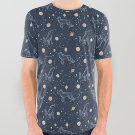 Canis Major All Over Graphic Tee