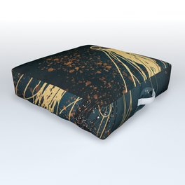 Metallic Jellyfish Outdoor Floor Cushion