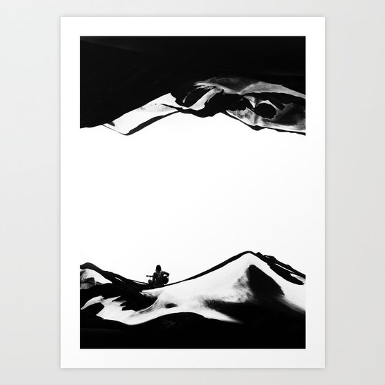 Song of isolation Art Print
