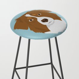 Australian Shepherd Bar Stool