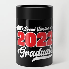 Proud Brother of a 2022 Graduate Red Can Cooler