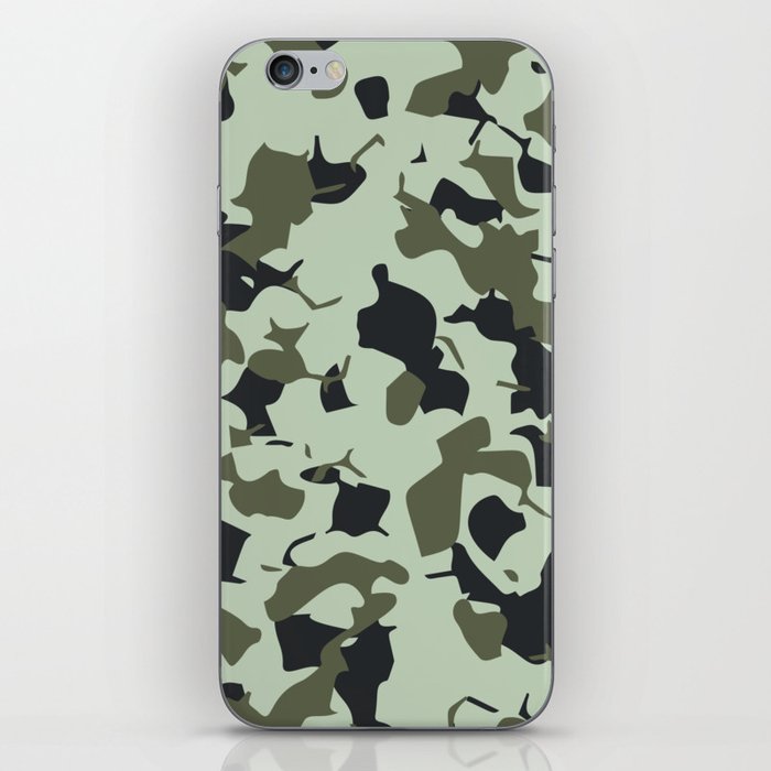 Abstract camouflage seamless patterns iPhone Skin