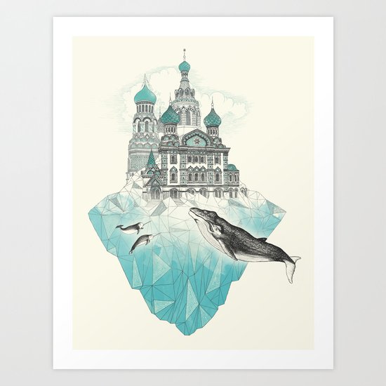 st peters-burg Art Print