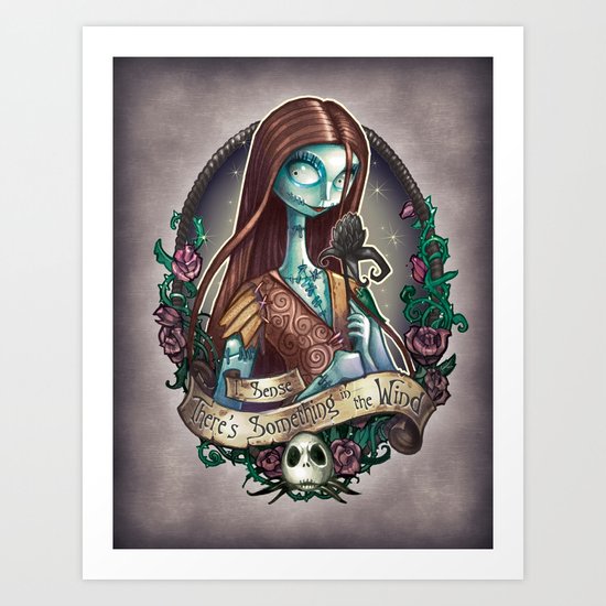 "Something In the Wind" Art Print