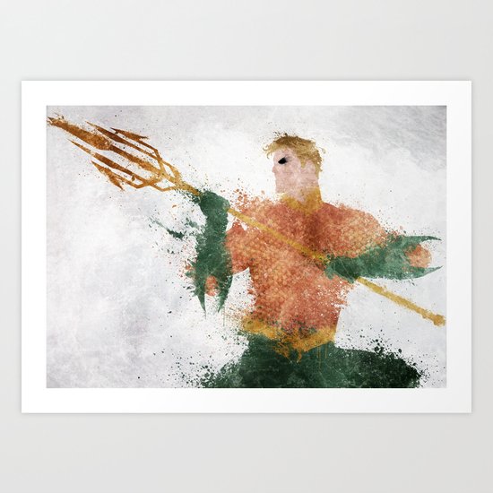 Trident Art Print