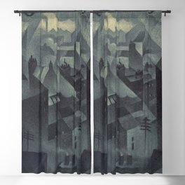 From an Office Window, 1918 (mezzotint) Christopher Richard Wynne Nevinson Blackout Curtain
