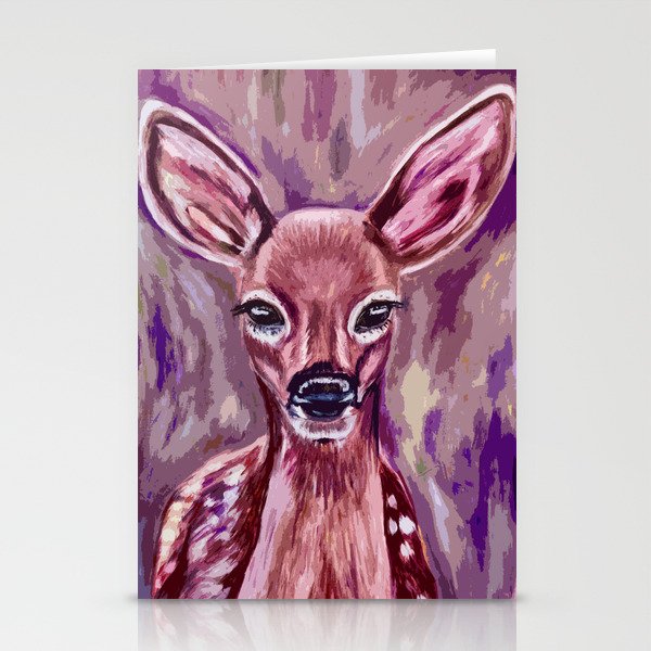 Spring Fawn Stationery Cards