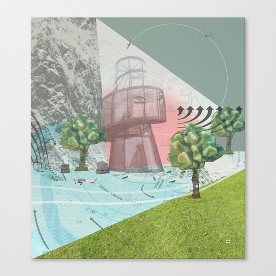 atmosphere 10 · Storm is comming Canvas Print