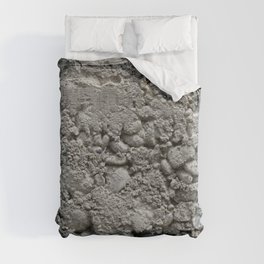 Concrete wall background Duvet Cover
