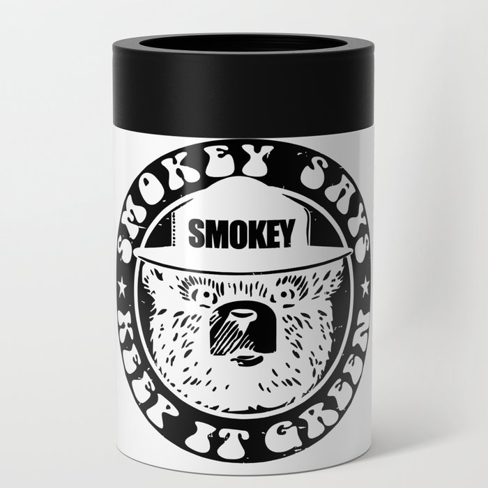 Smokey Bear Wildfire Prevention Campaign Is The Longest-Running Announcement United States Smokey Says Keep It Green Gifts For Everyone Classic T-Shirt Can Cooler