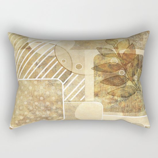 The old map . Grunge . Retro . Vintage . Rectangular Pillow