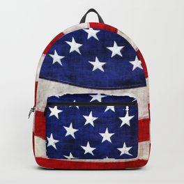 The US Flag Backpack | Photo, Patrioticflags, Independenceday, Unitedstates, 4Thofjuly, Starsandstripes, Redwhiteblue, Grungeart, Tatteredflag, Usflags 