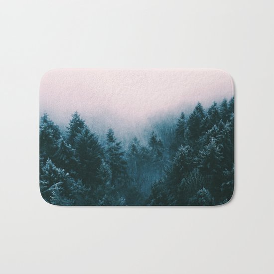 Pastel woods Bath Mat