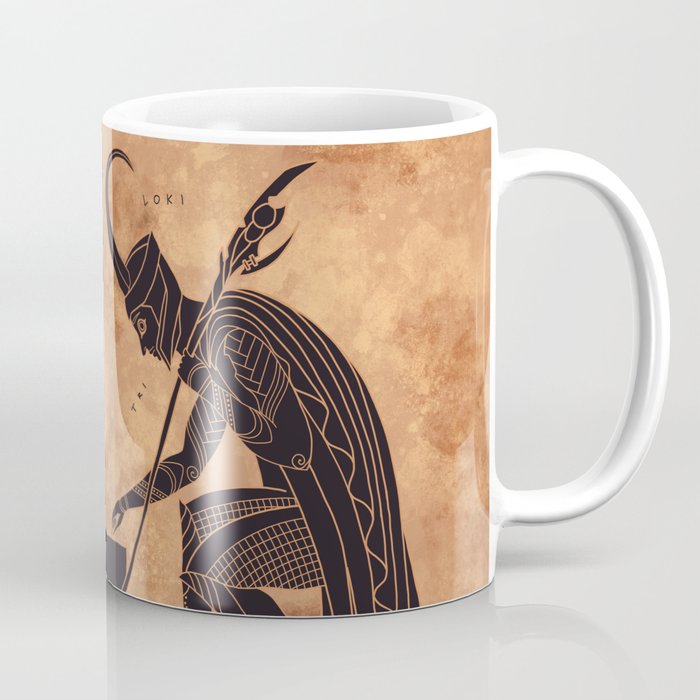 Two Gods Playing a Game Coffee Mug