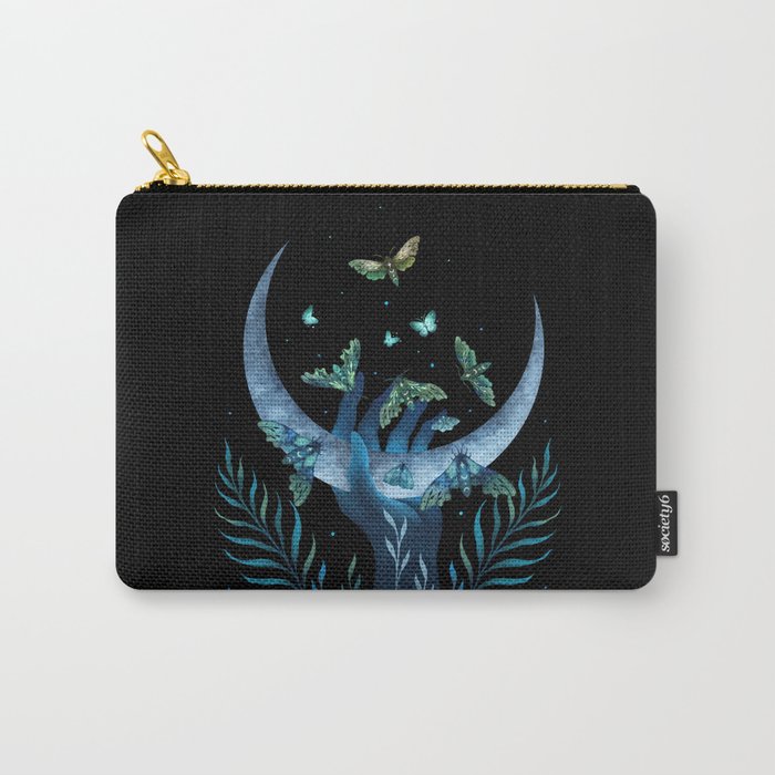 Moth Hand Carry-All Pouch
