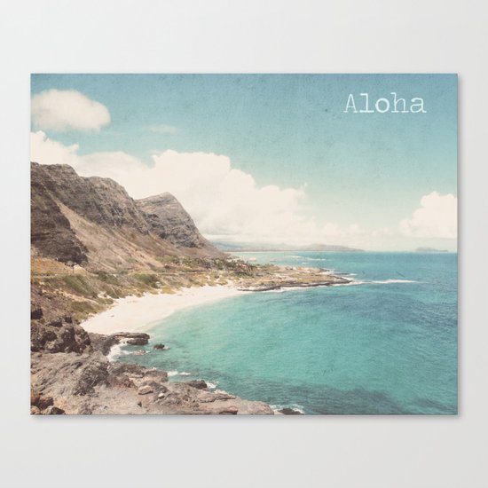 Aloha Canvas Print